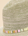 Natalie Hat - Fern w/ Shimmer Band