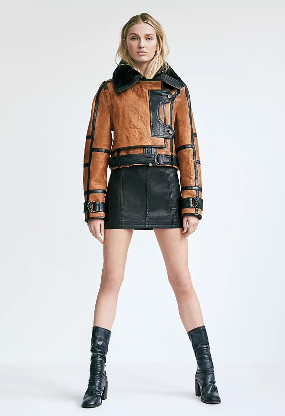 elle block heel boot