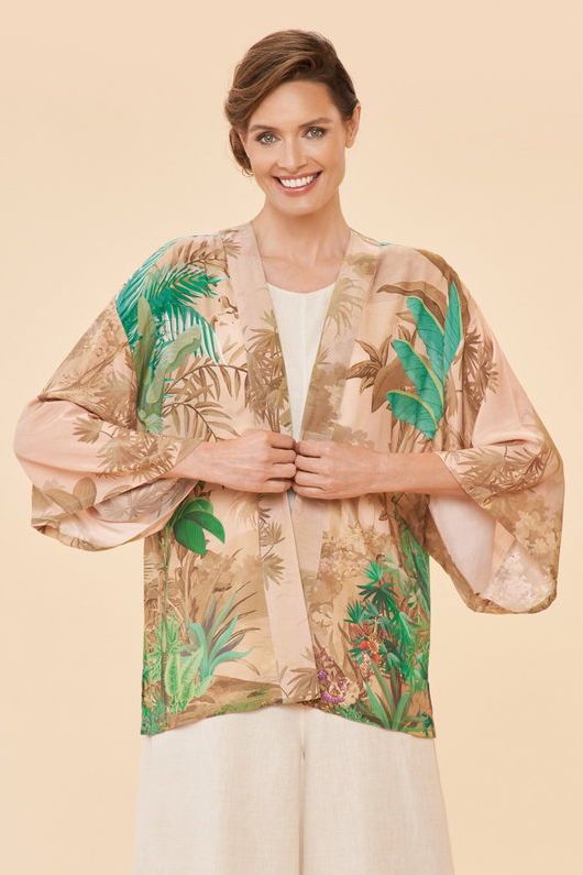 Oasis Kimono Jacket Coconut