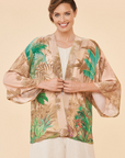 Oasis Kimono Jacket - Coconut