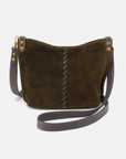 Pier Small Suede Crossbody - Herb