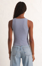 Load image into Gallery viewer, Essy Ribbed Tank - Stormy
