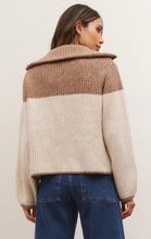 Load image into Gallery viewer, Canyon Half Zip Blocked Sweater