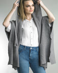 Side Button Poncho