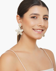 Pearl Star Earrings