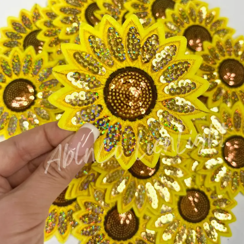 Sequin Sunflower Patch