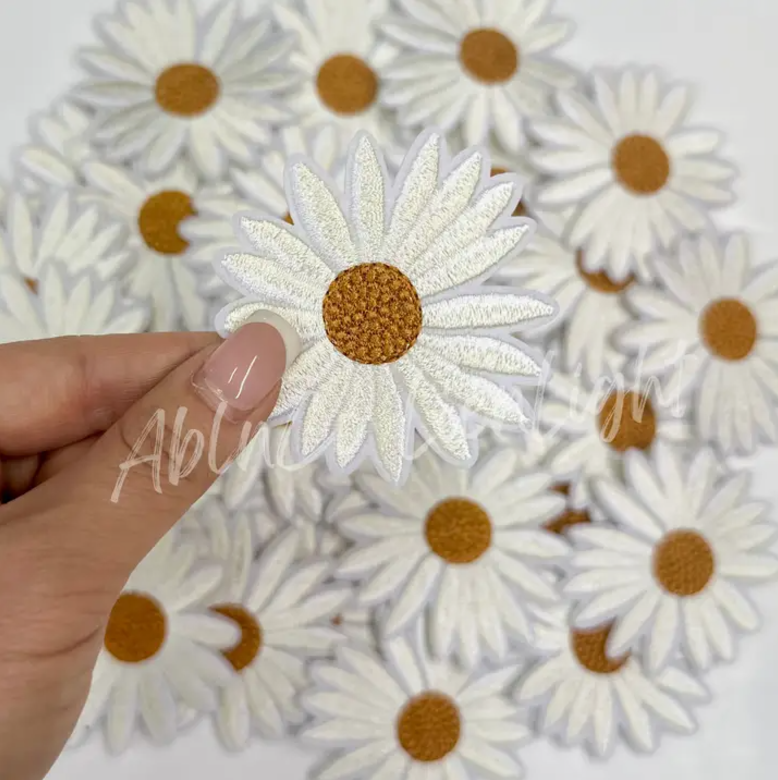 White Daisy Flower Patch