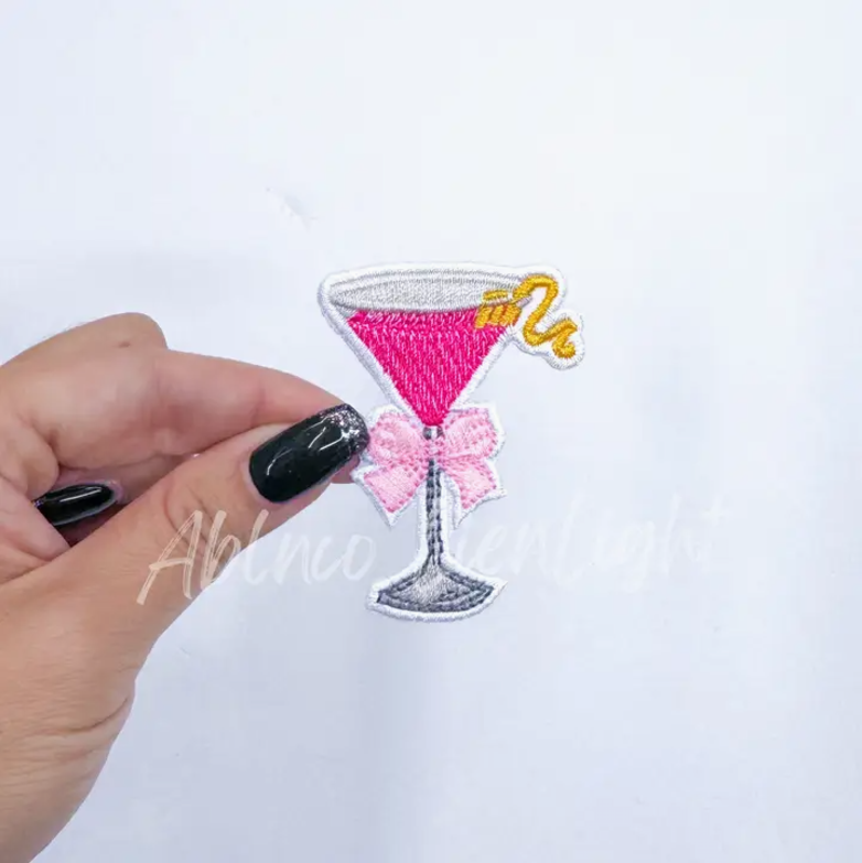 Dainty Cocktail Glass Patch Cosmo