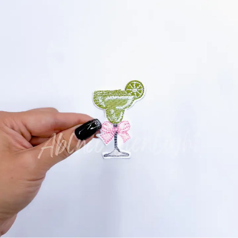 Dainty Cocktail Glass Patch Margarita