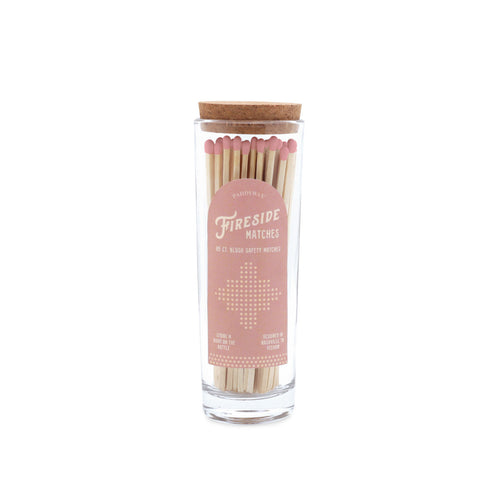 85 Count Fireside Matches - Blush