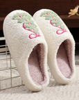 Bow Christmas Tree Slippers