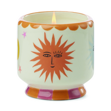 Cargar imagen en el visor de la galería, 8oz Sun Ceramic Candle - Orange Blossom