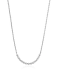 Silver Modern Multiple Balls Necklace