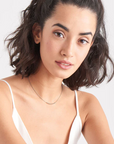 Silver Modern Multiple Balls Necklace
