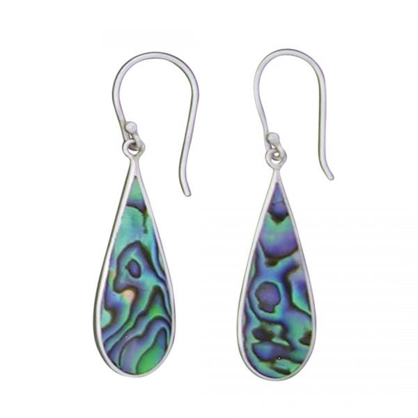 Multi Color Tear Drop Silv