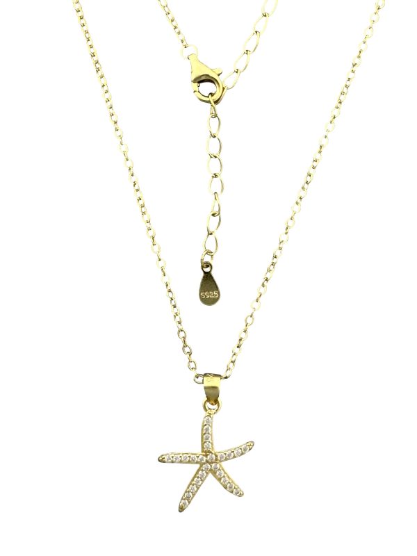 GLD Starfish Necklace