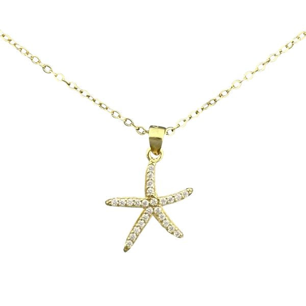 GLD Starfish Necklace