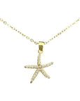 GLD Starfish Necklace