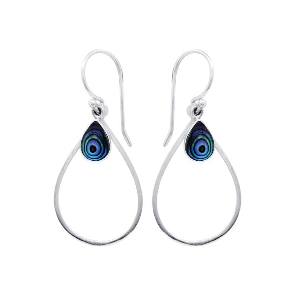 Earring Teardrop Outline