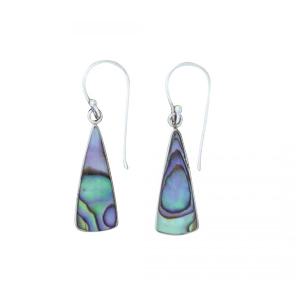 Earring Abalone Long Triangle