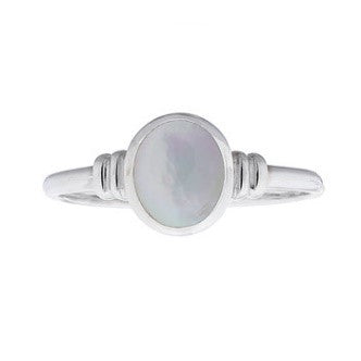 MOP Oval Ring
