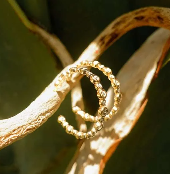 Gold 30MM CZ Hoops