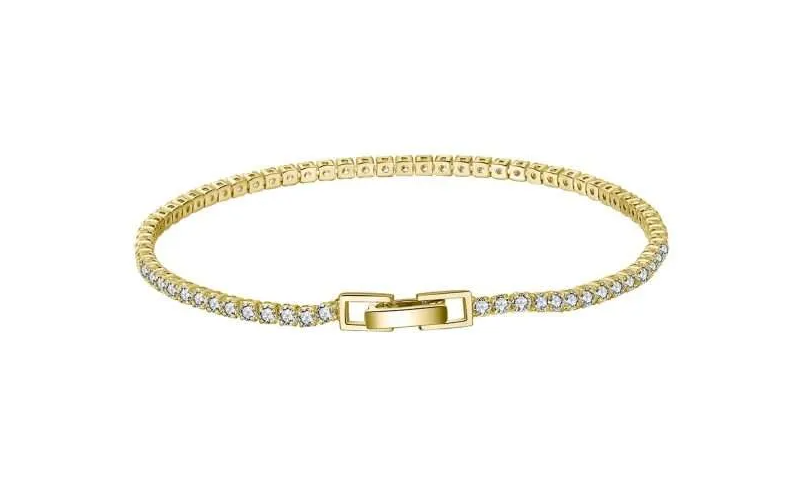 Gold CZ Tennis Bracelet