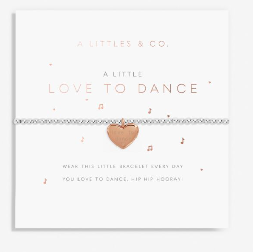 Childrens Love To Dance Bracelet