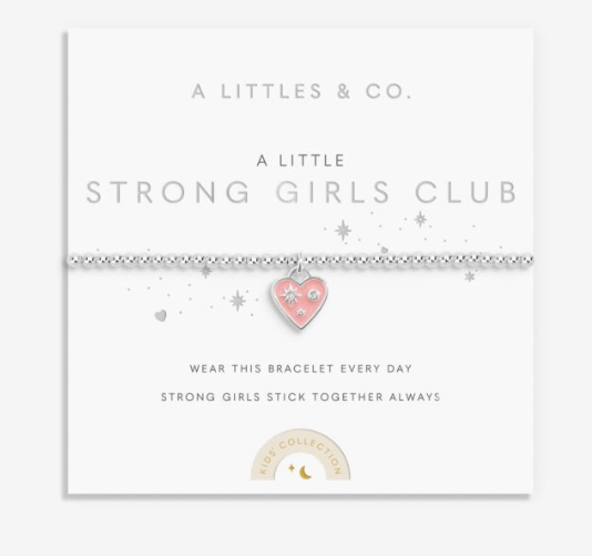 Childrens Strong Girls Club Bracelet