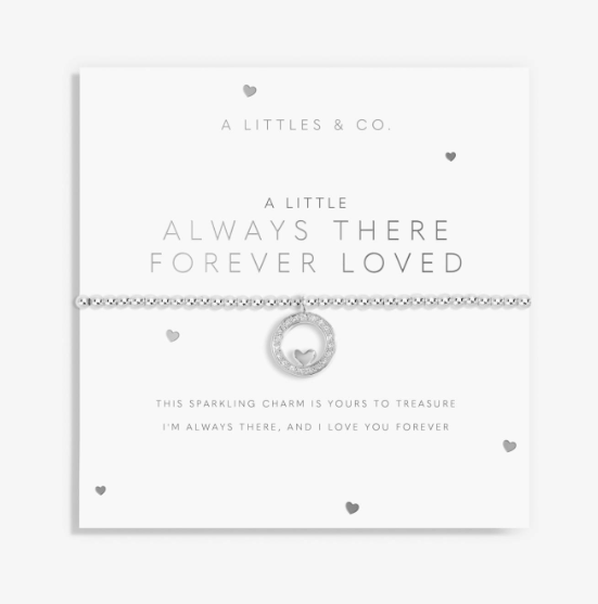 'Always There Forever Loved' Bracelet
