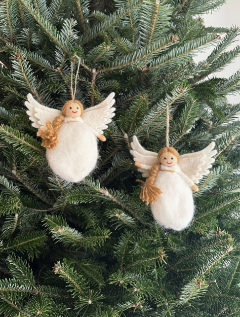 Felt Angel Christmas Ornament