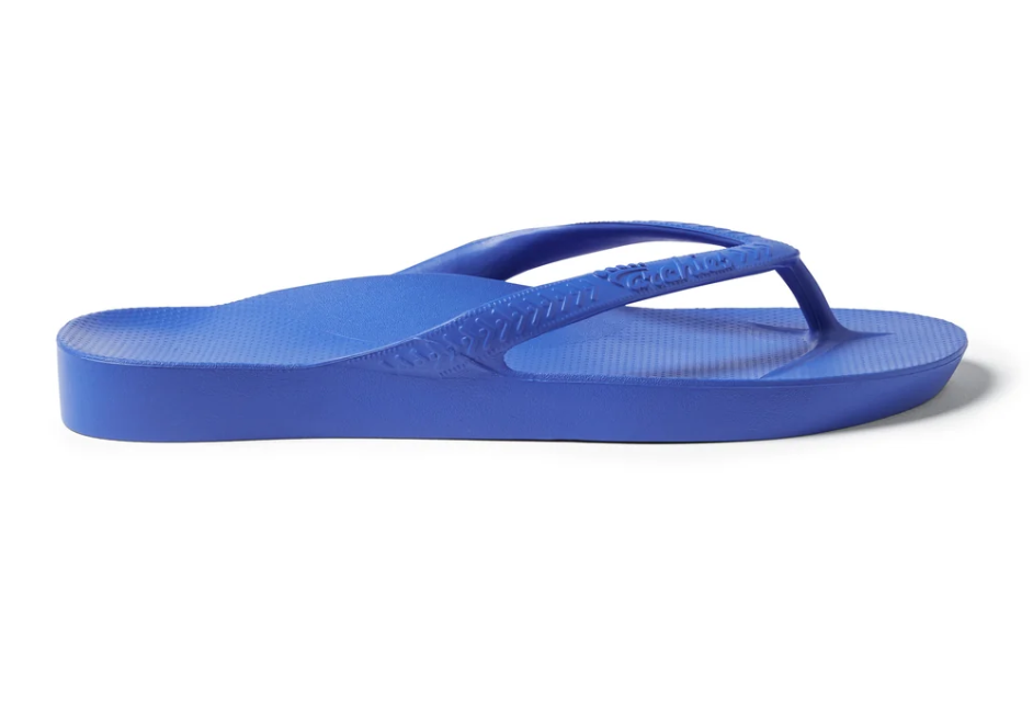 Capri Blue Arch Support Flip Flops