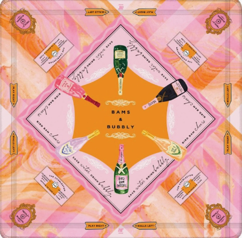 Bams &amp; Bubbly Mahjong Mat