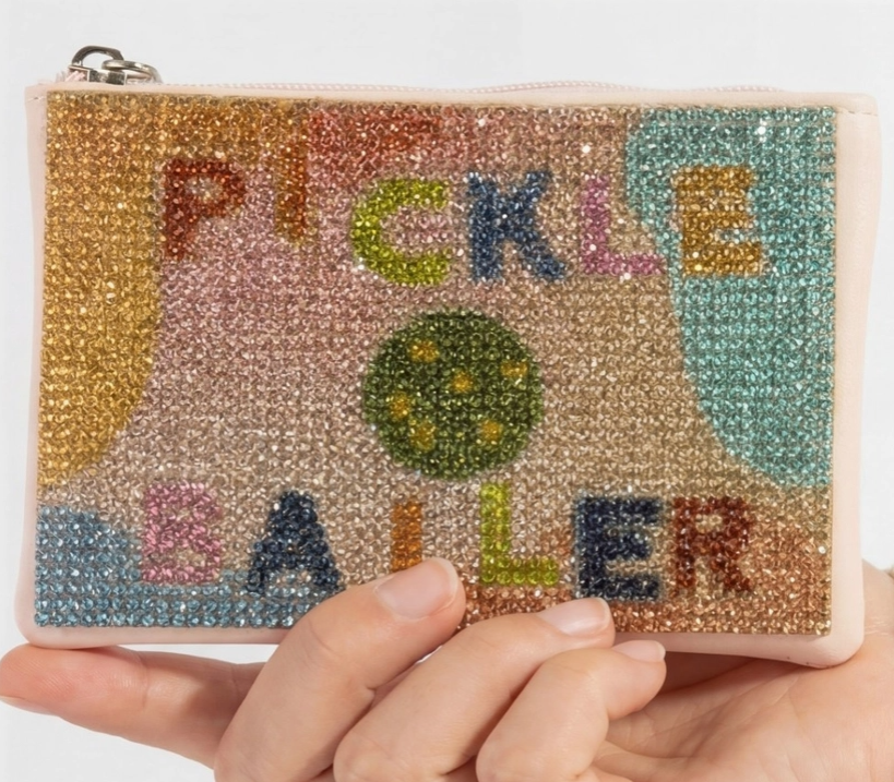 Pickle Baller Pave Coin Purse