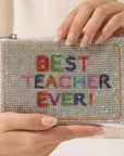 Best Teacher Ever Pave Coin Purse
