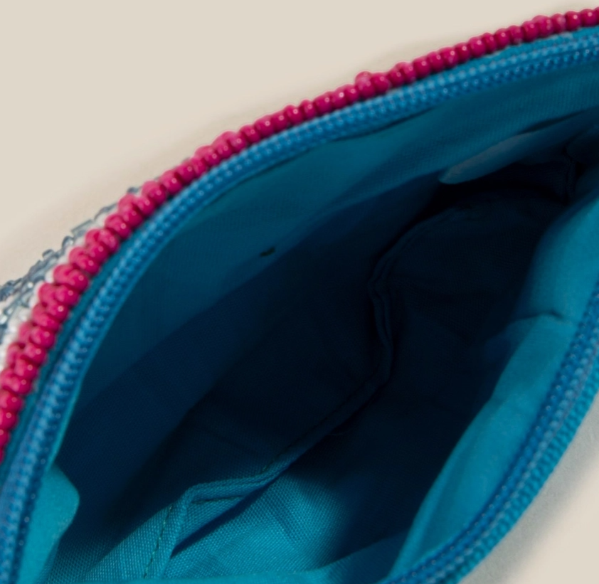 Mahjong with Mahgirls Beaded Coin Purse