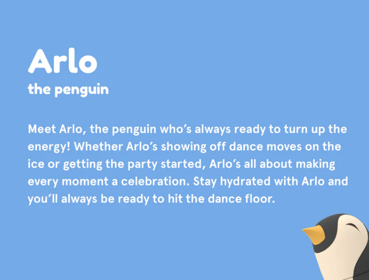 Penguin Bestie Bottle 16OZ