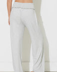 Harbor Grey Solid Rib Pant