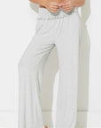 Harbor Grey Solid Rib Pant