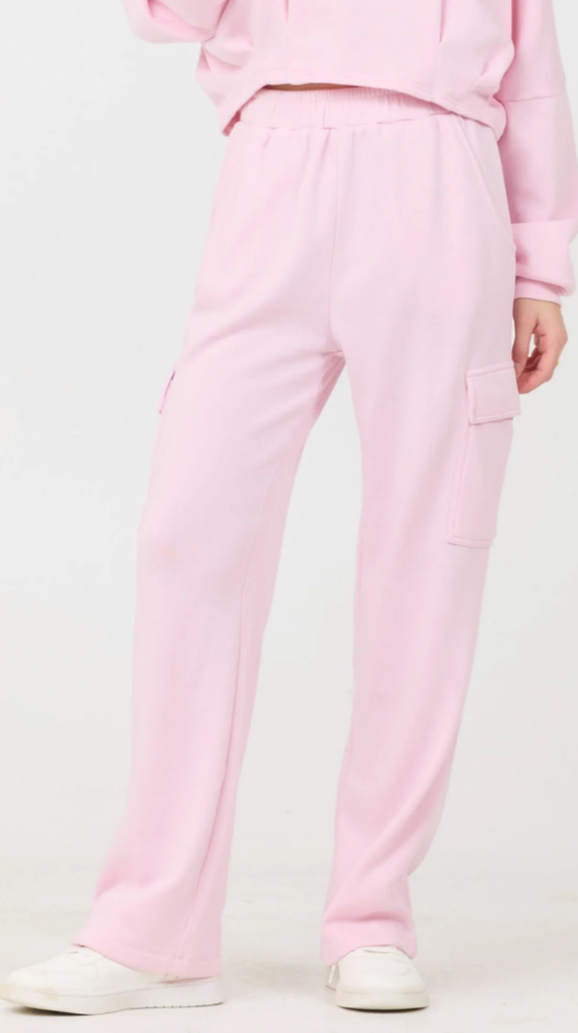 Paradise Pink Cashmere Fleece Pant