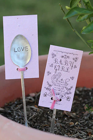 Newborn Seed Paper + Garden Ma Baby Girl