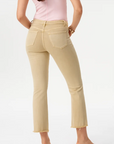Mid Rise Bootcut- Khaki