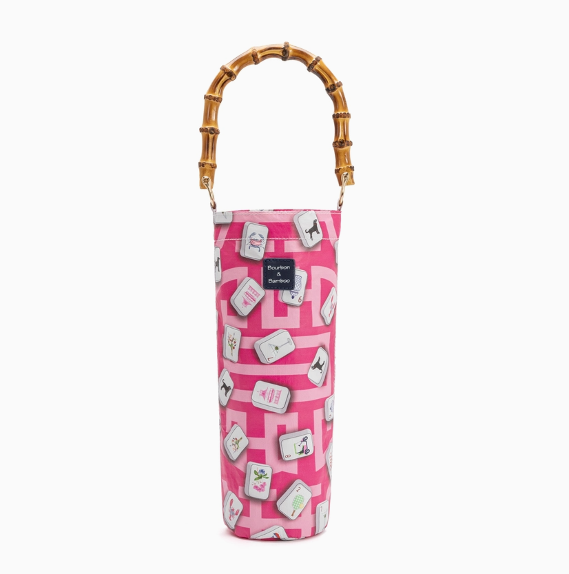 Mahjong Wine Tote