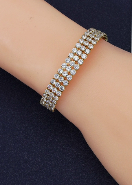 CZ Buckle Bracelet