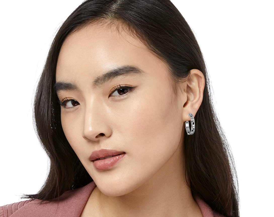 Contempo Small Hoop Earring