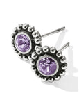 Twinkle Mini Post Earrings - Tanzanite