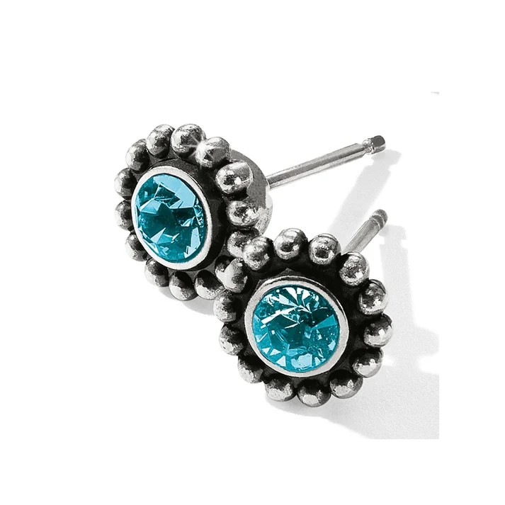 Twinkle Blue Zircon Mini Post