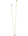 Illumina Mini GLD Sltre Necklace