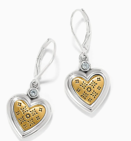 Mosaic Heart Earrings