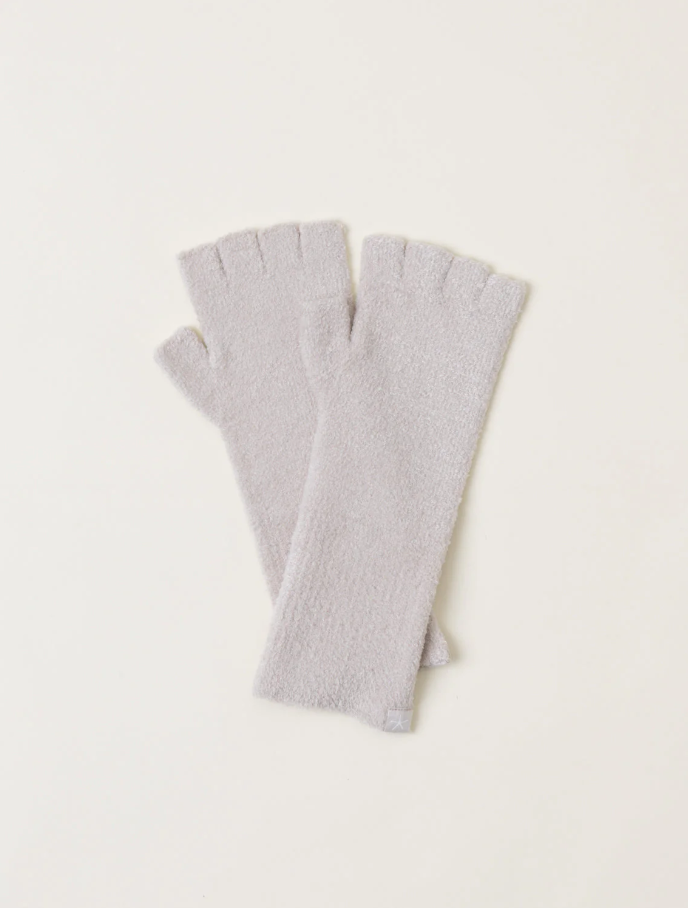 CozyChic Lite® Fingerless Gloves - Stone